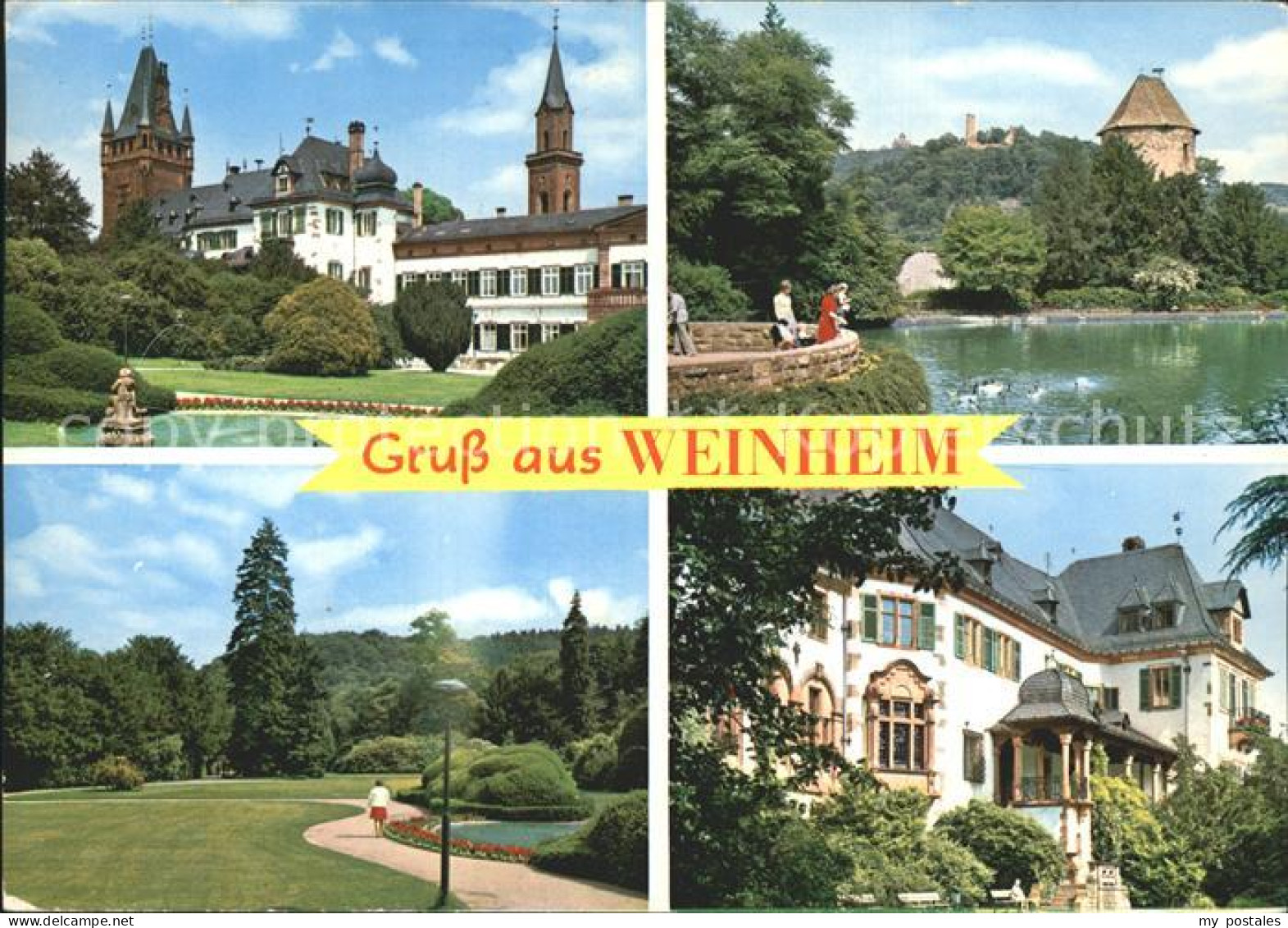 72273018 Weinheim Bergstrasse Schlosspark Weinheim - Weinheim