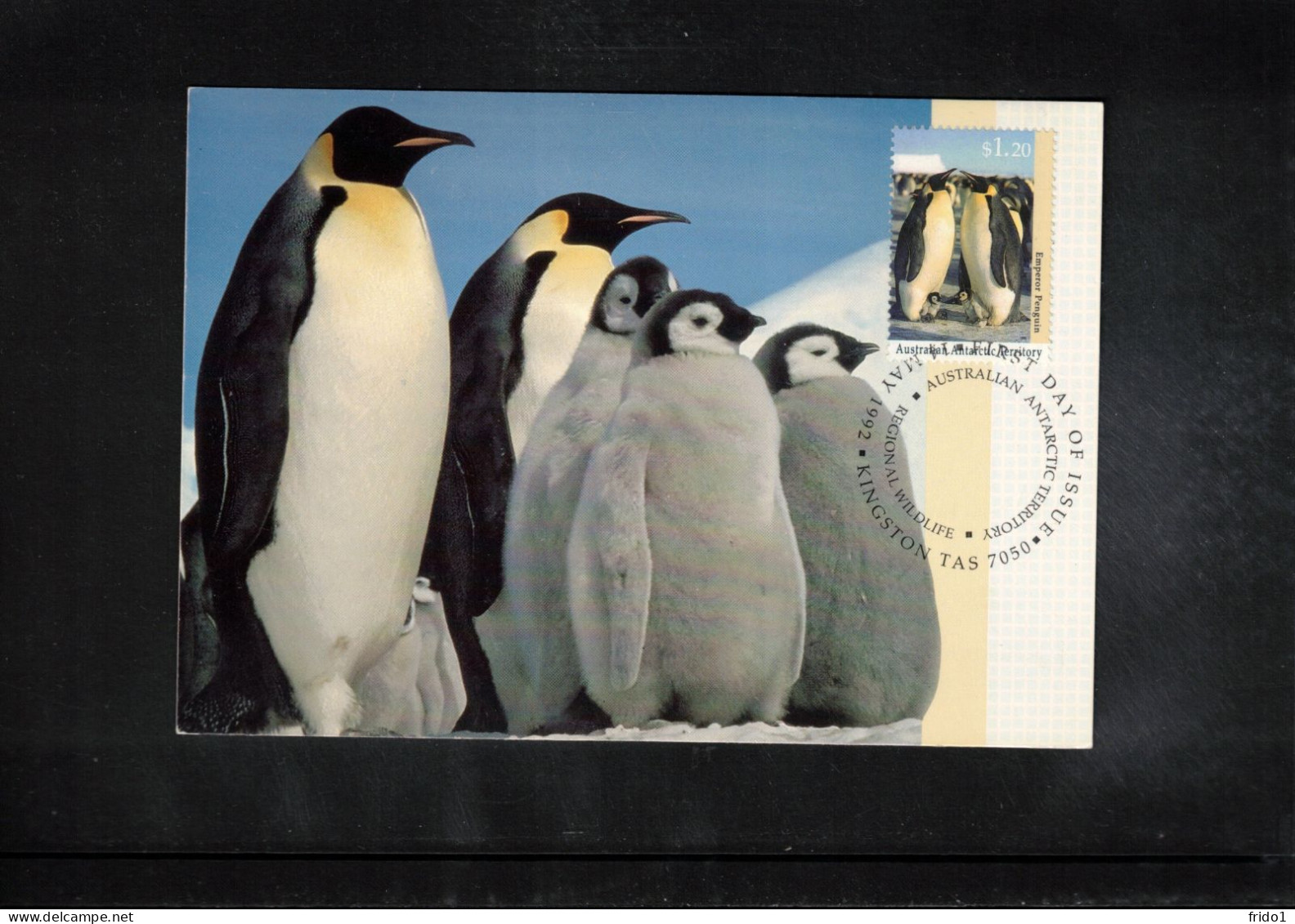 Australian Antarctic Territory 1993 Antarctica - Base Davis - Penguins - Onderzoeksstations