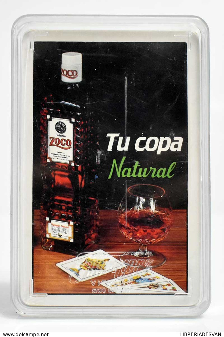 Baraja Española. Fournier. Publicidad Zoco Tu Copa Natural - Cartes à Jouer Classiques