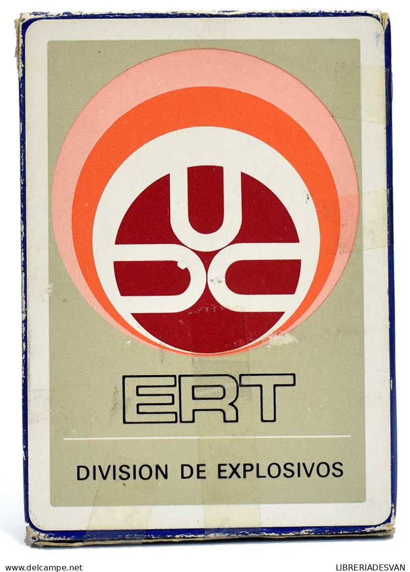 Baraja Española. Fournier. Publicidad ERT División De Explosivos Río Tinto (naipes Precintados) - Cartes à Jouer Classiques