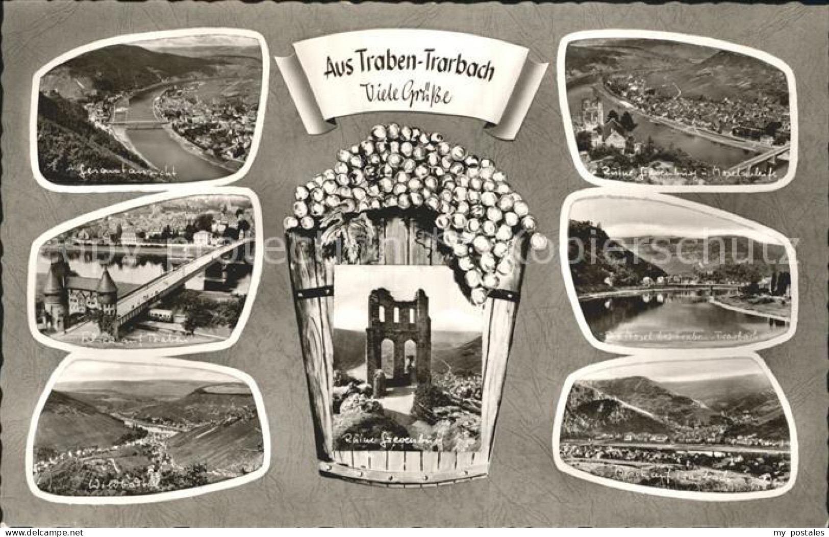 72272264 Traben-Trarbach Ruine Moselschleife Gesamtansicht Traben-Trarbach - Traben-Trarbach