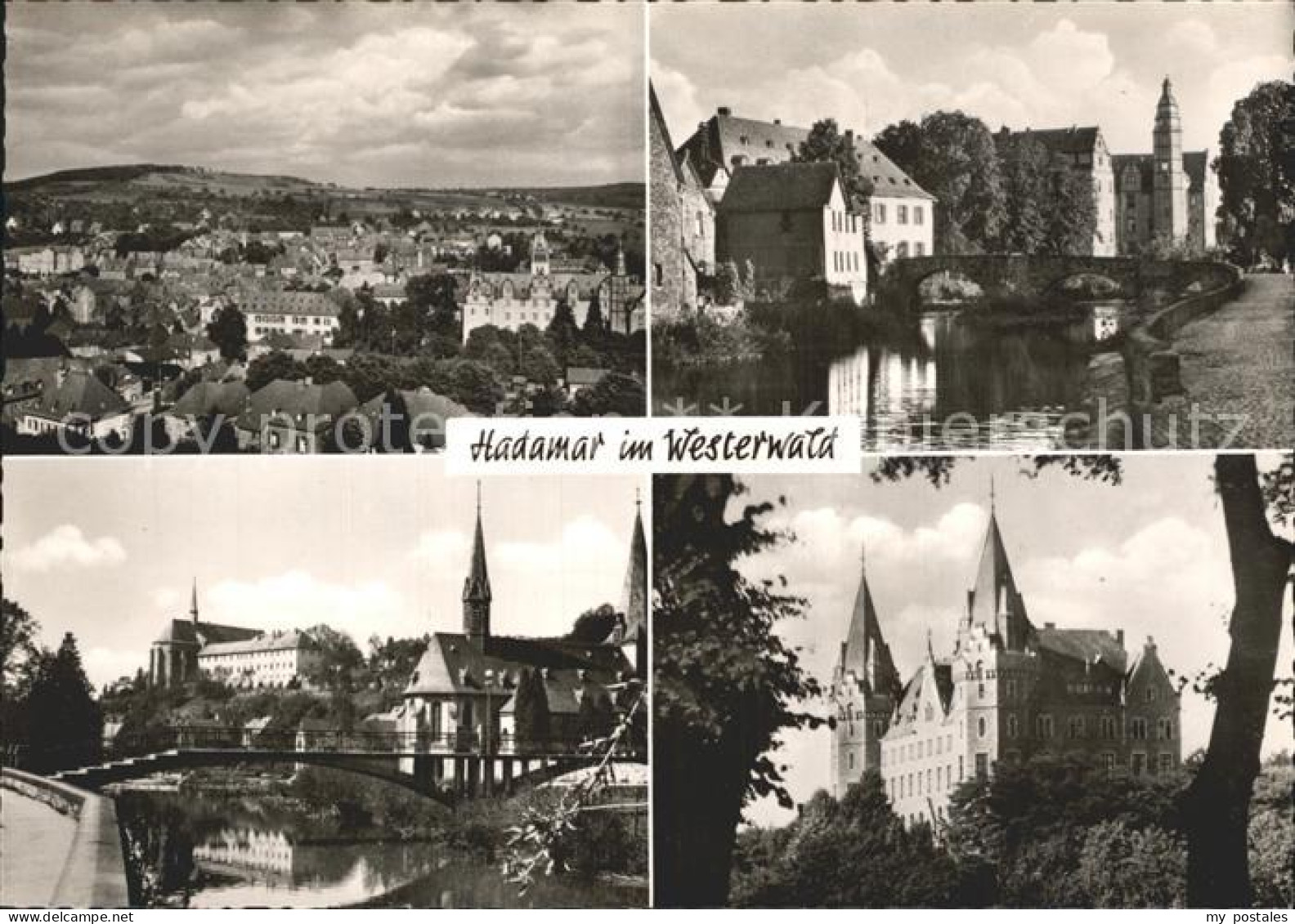 72272167 Hadamar Westerwald Total Bruecke Kirche Schloss Hadamar - Hadamar