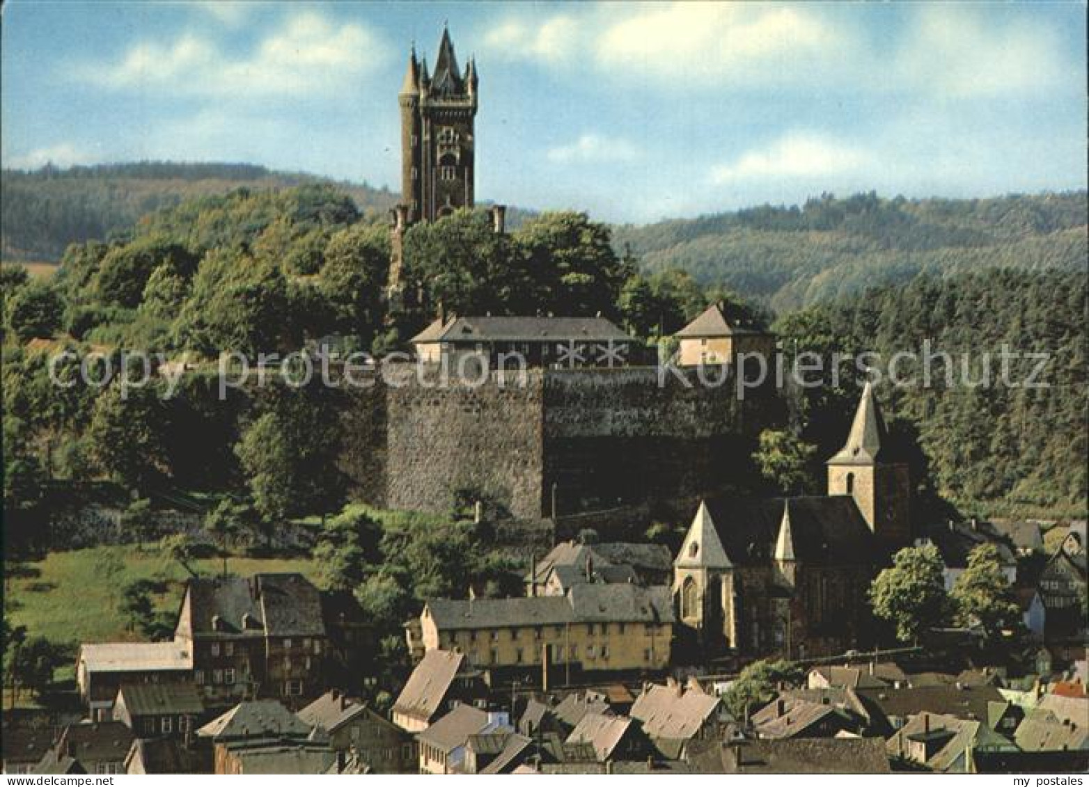 72271843 Dillenburg Blick Zum Wilhelmsturm Dillenburg - Dillenburg