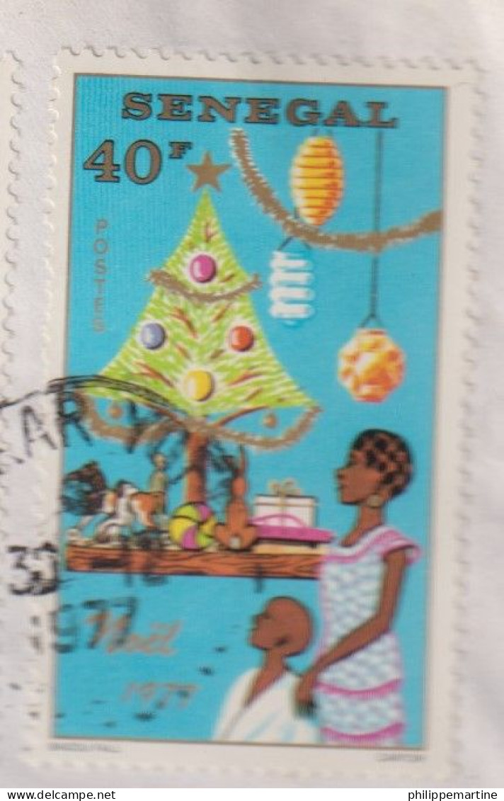 Sénégal 1977 - YT 478 (o) Sur Fragment - Senegal (1960-...)