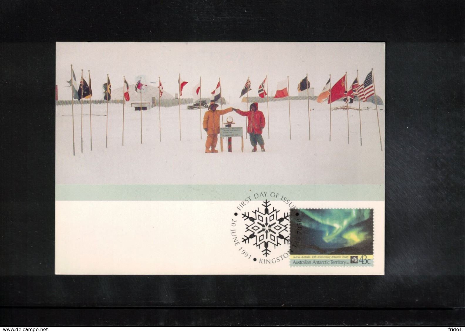 Australian Antarctic Territory 1991 Antarctica - Base Mawson - Ship Aurora Australis - Bases Antarctiques