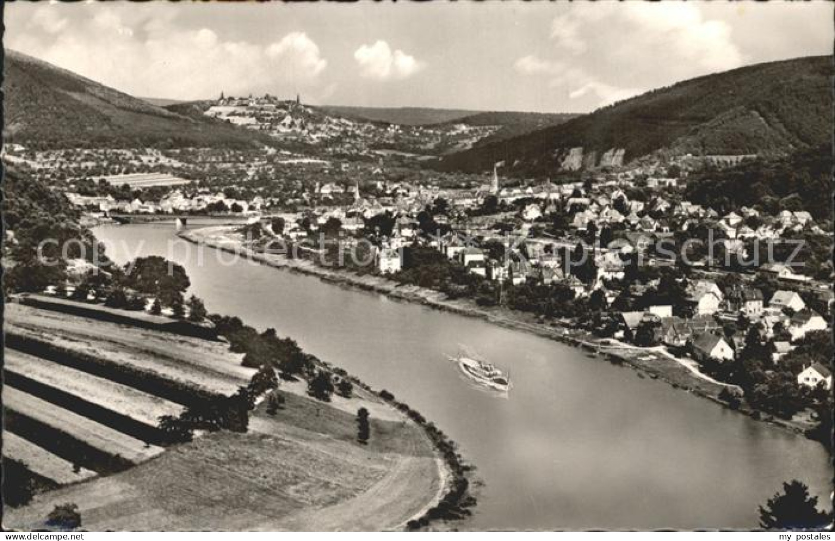 72270981 Neckargemuend Mit Blick Auf Dilsberg Neckargemuend - Neckargemünd