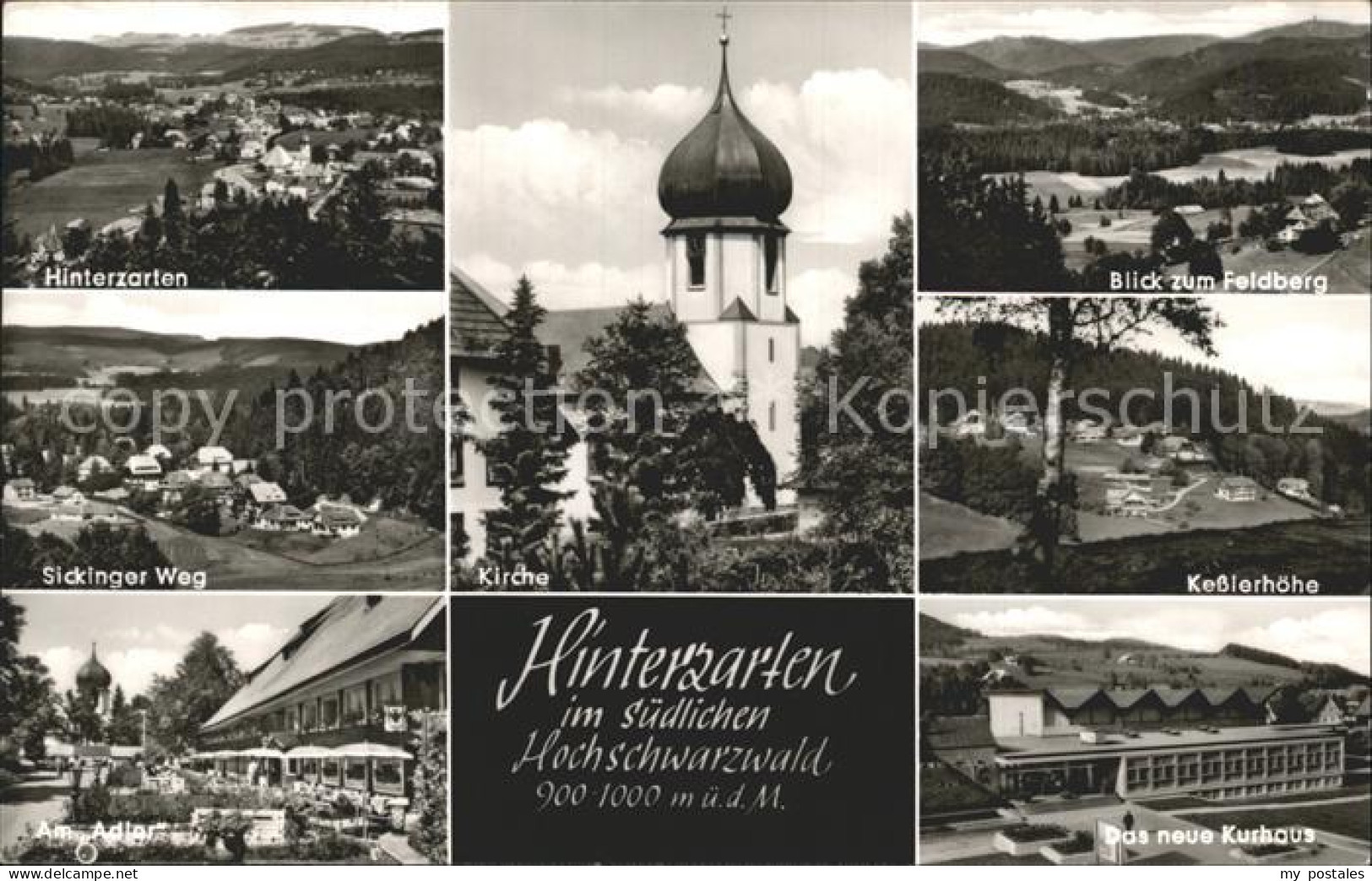 72278263 Hinterzarten Sickinger Weg Hotel Adler Kirche Feldberg Schwarzwald Kess - Hinterzarten