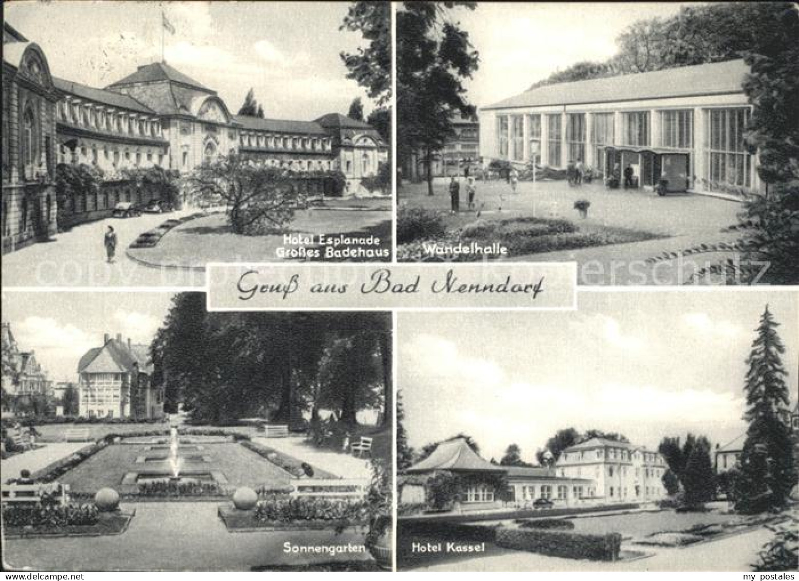 72277190 Bad Nenndorf Hotel Esplanade Grosses Badehaus Wandelhalle Hotel Kassel  - Bad Nenndorf