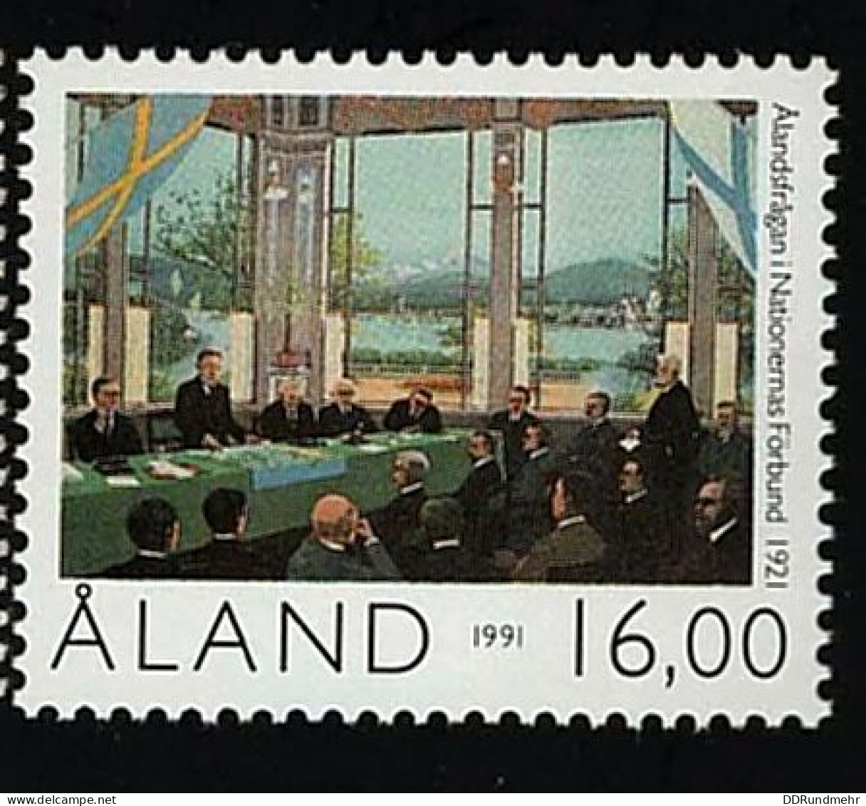1991  Autonomie Michel AX 53 Stamp Number AX 59 Yvert Et Tellier AX 53 Stanley Gibbons AX 52 AFA AX 53 Xx MNH - Aland