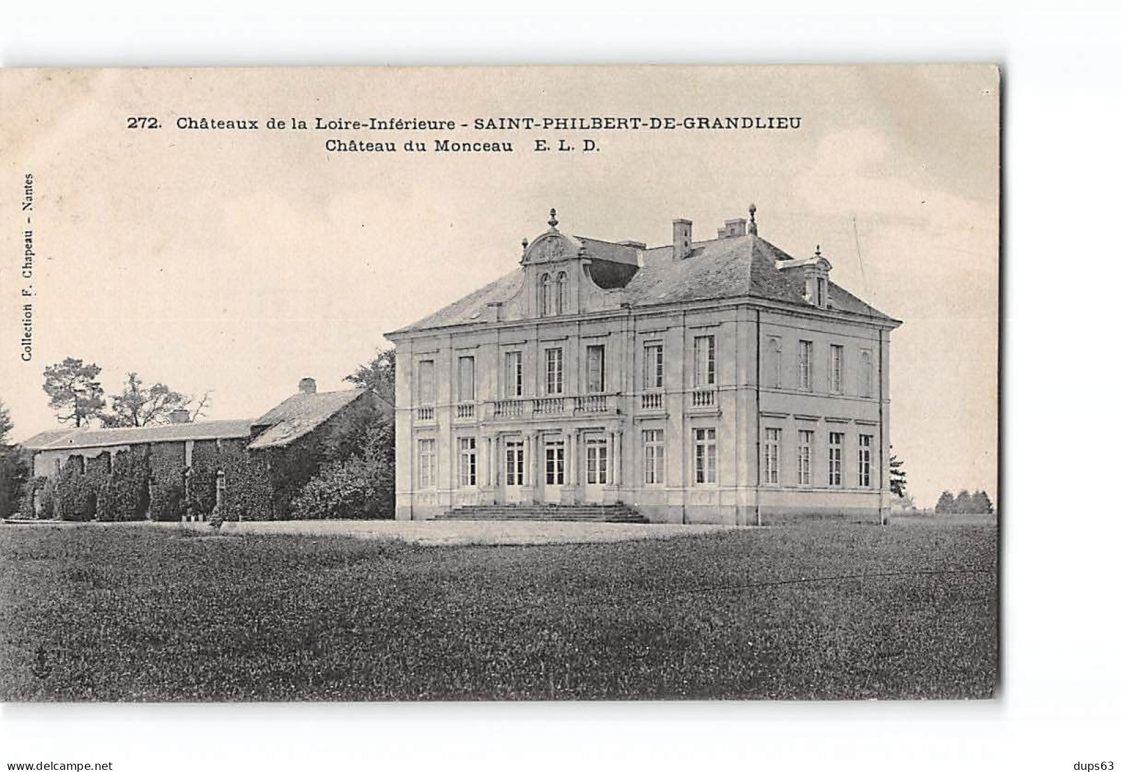 SAINT PHILIBERT DE GRAND LIEU - Château Du Monceau - Très Bon état - Saint-Philbert-de-Grand-Lieu