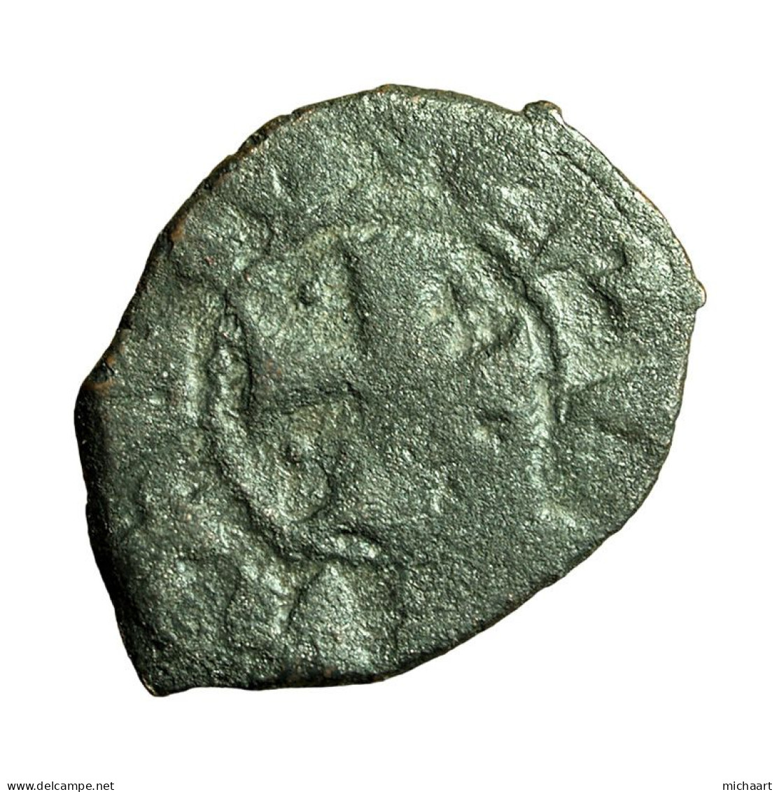 Cilician Armenia Medieval Coin Levon III Or IV 19mm King / Cross 04383 - Armenien