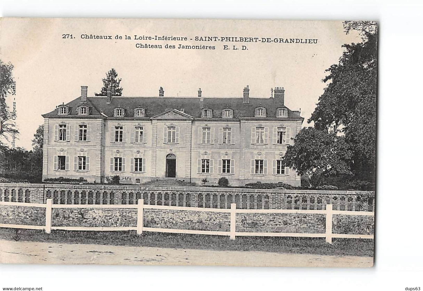 SAINT PHILIBERT DE GRAND LIEU - Château Des Jamonières - Très Bon état - Saint-Philbert-de-Grand-Lieu