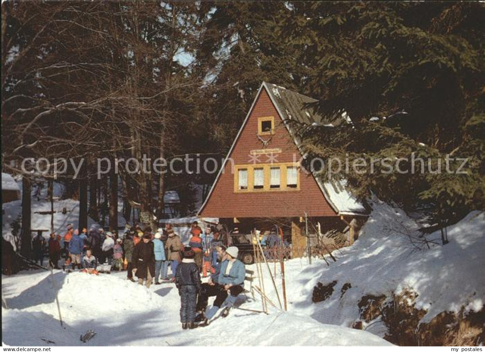 72275482 Masserberg Werraquellenbaude  Langlauf Masserberg - Masserberg