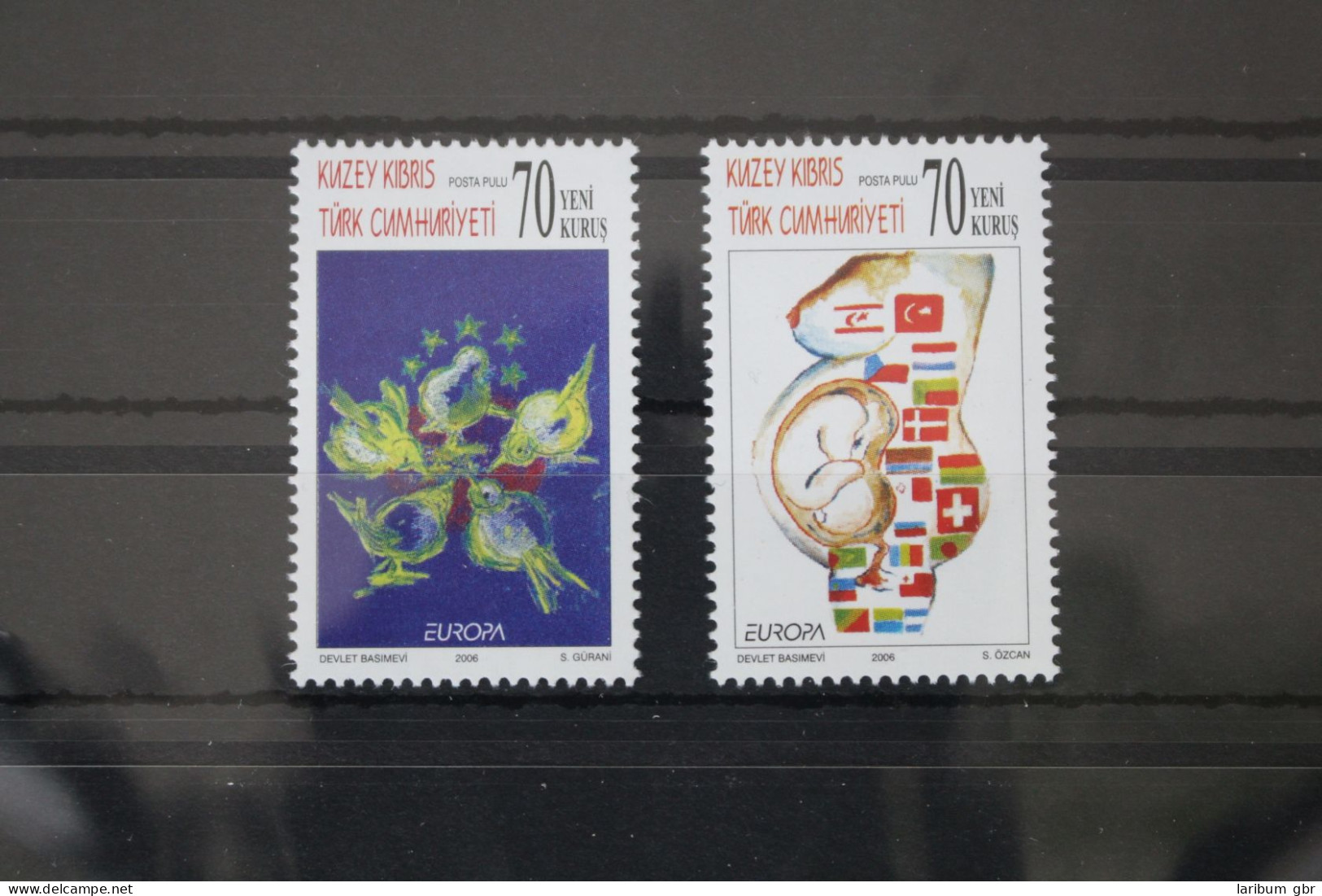 Türkisch-Zypern 642-643 Postfrisch Europa Integration #WK917 - Used Stamps