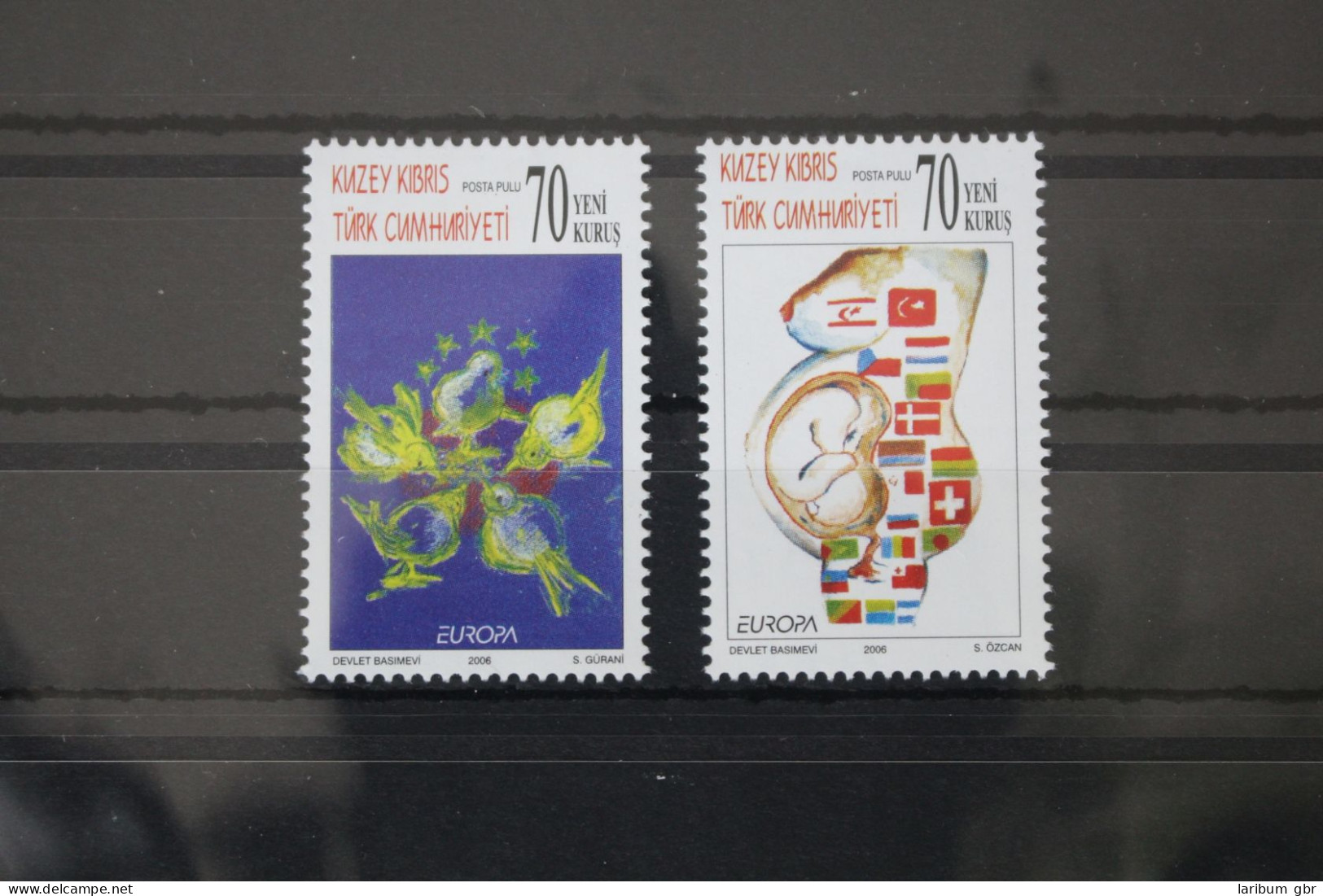 Türkisch-Zypern 642-643 Postfrisch Europa Integration #WK919 - Used Stamps
