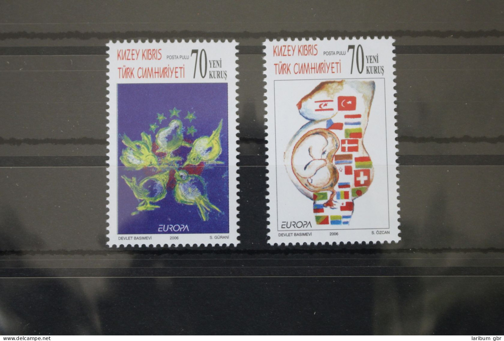 Türkisch-Zypern 642-643 Postfrisch Europa Integration #WK918 - Used Stamps