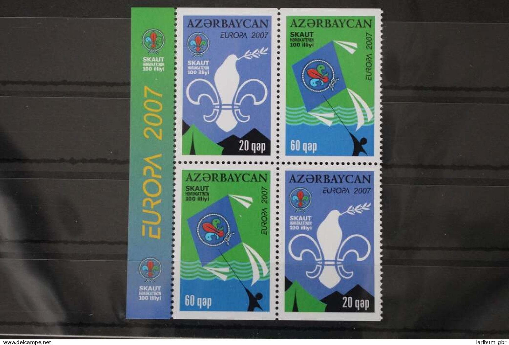 Aserbaidschan 679 D-680 D Postfrisch Als Viererblock #WK980 - Azerbaijan