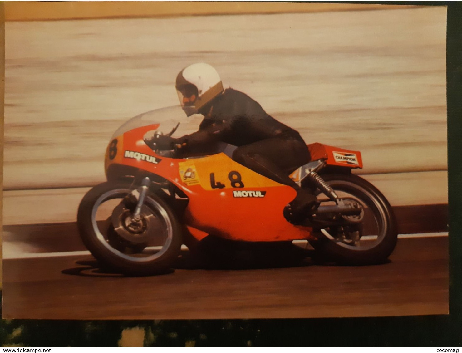 Moto Kawasaki  500 CC Chamard  PAUL RICARD 22 AVRIL 1973 - Motociclismo