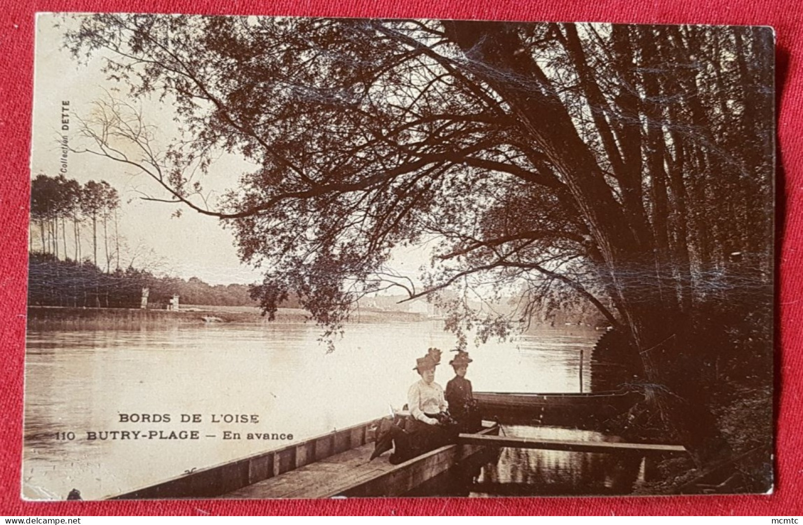 CPA - Bords De L'Oise - Butry Plage - En Avance - Butry