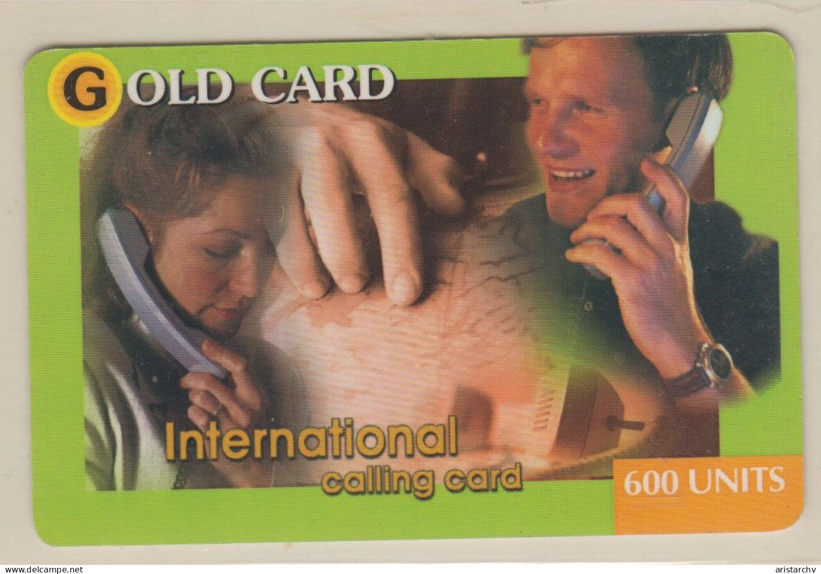 ISRAEL 2002 GOLD CARD 600 UNITS - Israel