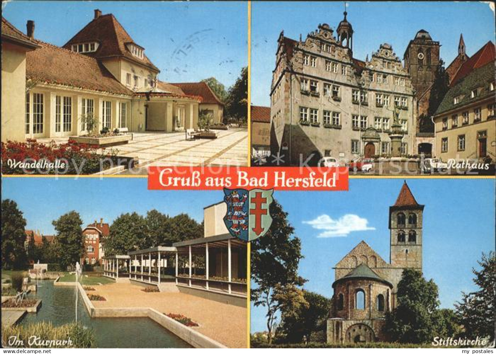 72274929 Bad Hersfeld Wandelhalle Rathaus Im Kurpark Stiftskirche Bad Hersfeld - Bad Hersfeld