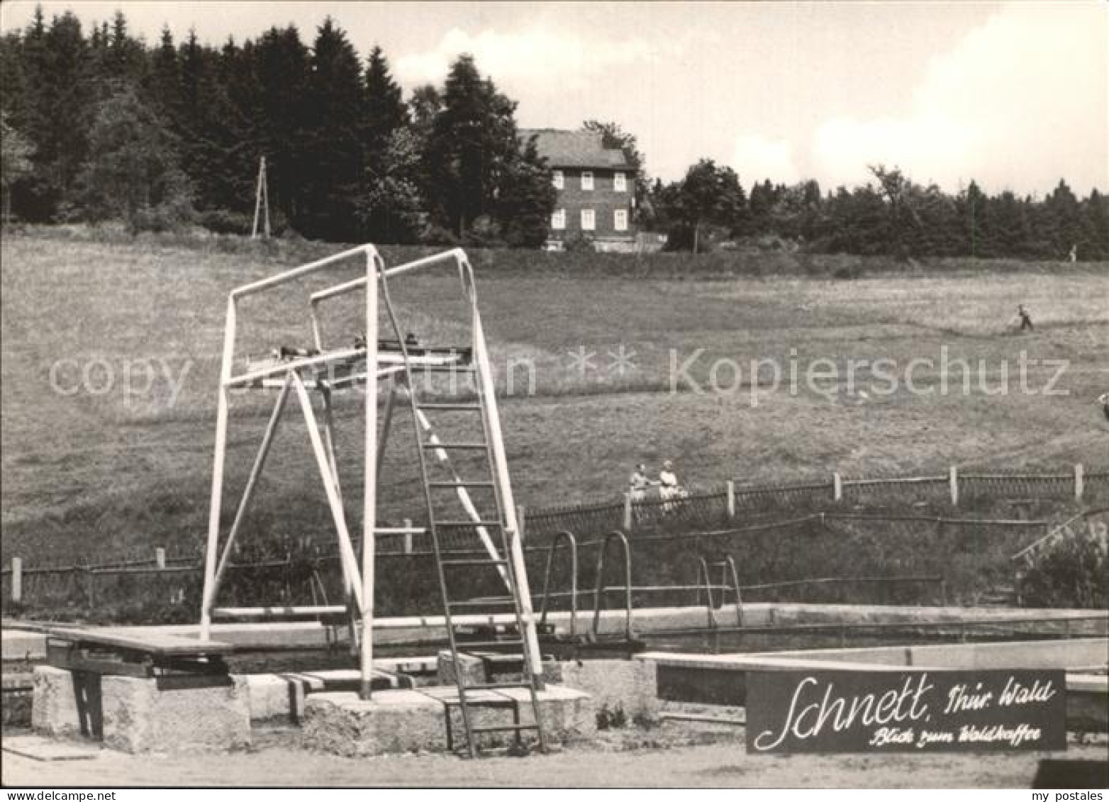 72274901 Schnett Swimminpool Waldkaffee Masserberg Thueringer Wald - Masserberg