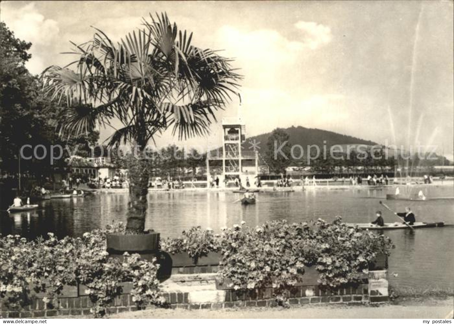 72274861 Grossschoenau Sachsen Waldbad Fontaene Grossschoenau - Grossschönau (Sachsen)