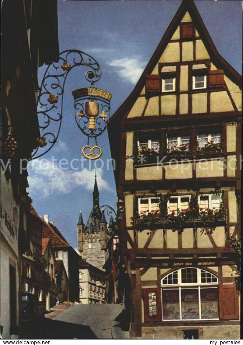 72274791 Bad Wimpfen Salzgasse Blaue Turm  Bad Wimpfen - Bad Wimpfen