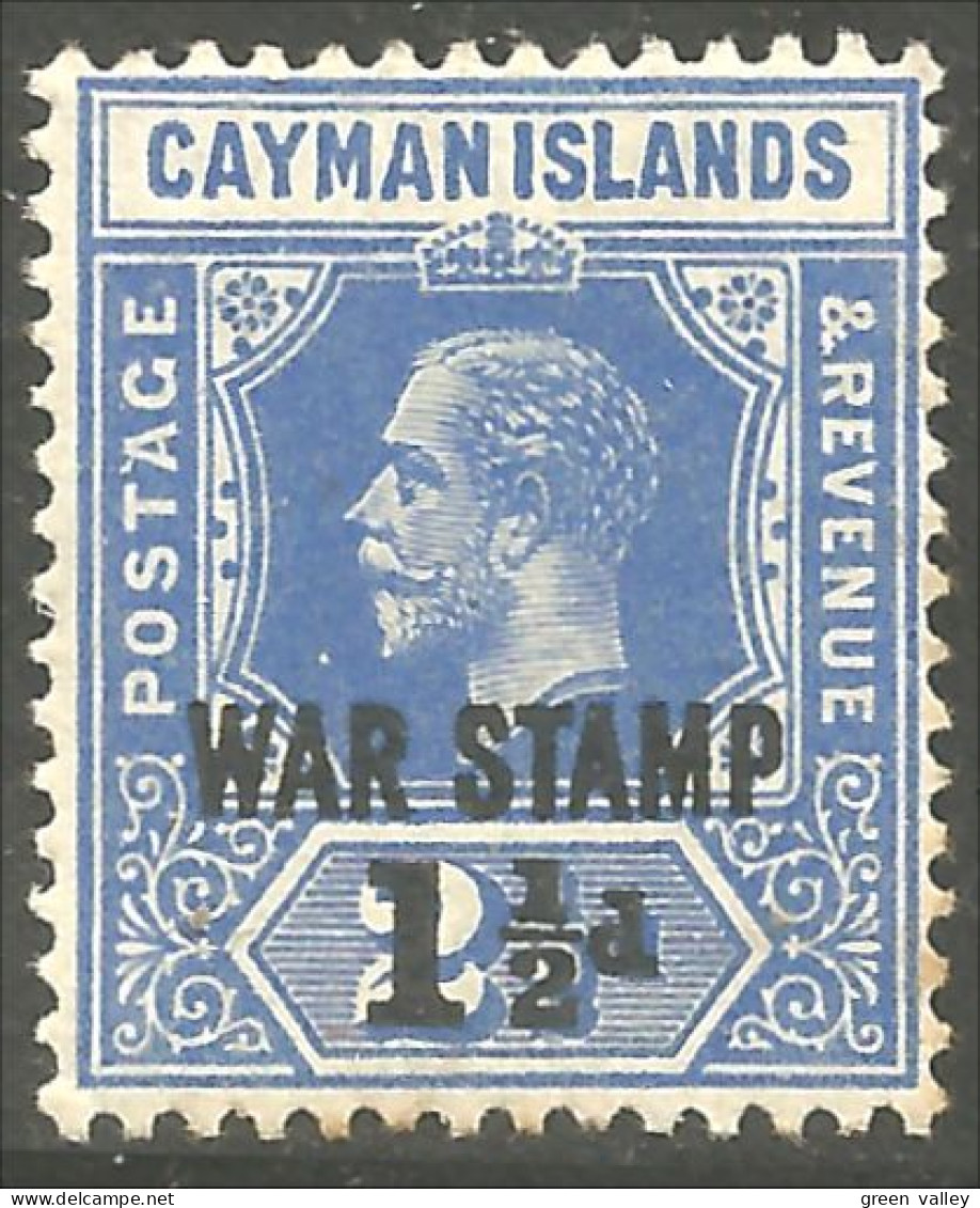 XW01-3084 Cayman George V War Stamp Timbre De Guerre MNH ** Neuf SC - Kaaiman Eilanden