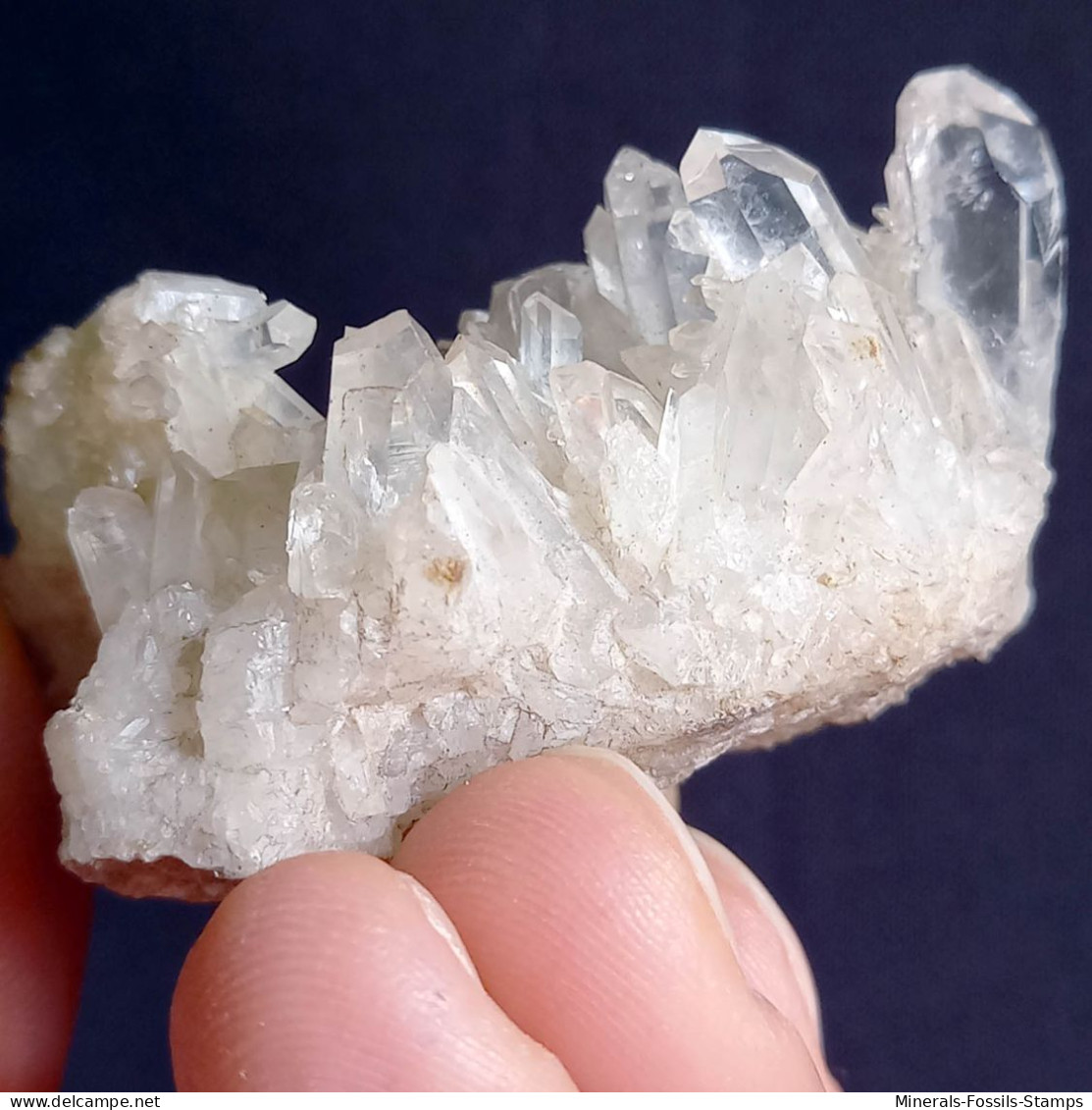 #E53 Splendido QUARZO Cristalli (Castagnola, Val D'Aveto, Piacenza, Emilia Romagna, Italia) - Minerals