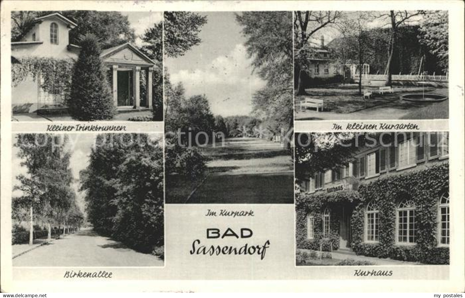 72273503 Bad Sassendorf Kurpark Kurhaus Trinkbrunnen Bad Sassendorf - Bad Sassendorf