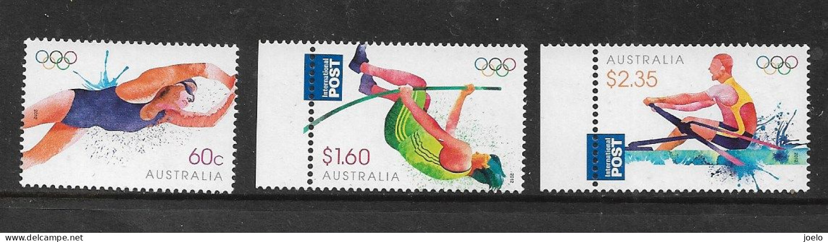 AUSTRALIA 2012 LONDON OLYMPICS SET MNH - Neufs