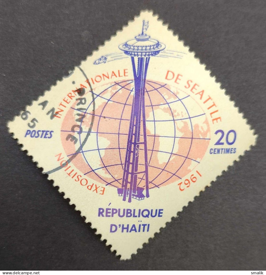 HAITI Republic 1962 - World Expo, Fine Used Stamp - Haiti