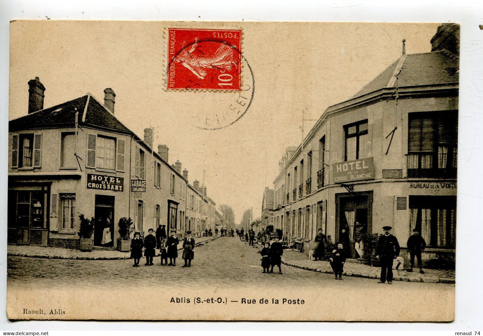 Ablis Yvelines Rue De La Poste - Ablis