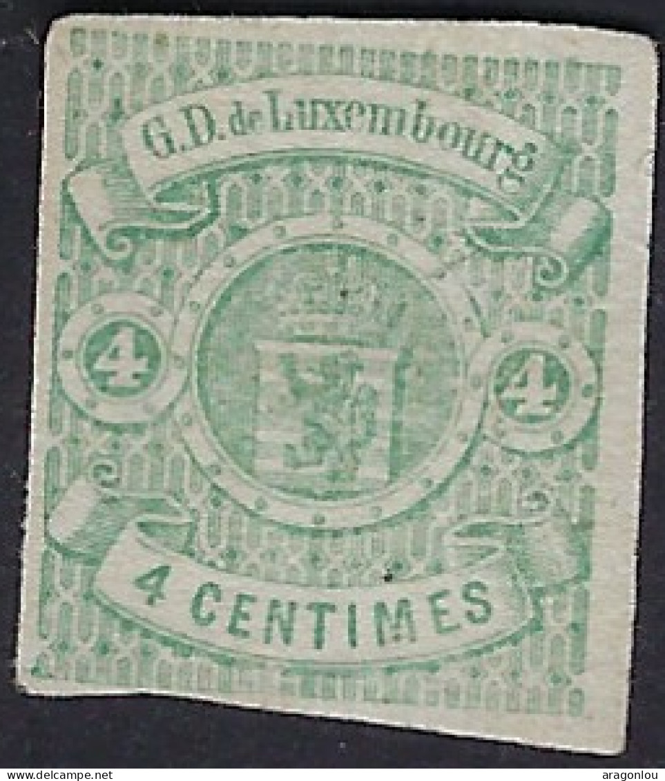 Luxembourg - Luxemburg - Timbre   1874   4C.   *     Michel 26   VC. 140,- - 1859-1880 Wapenschild