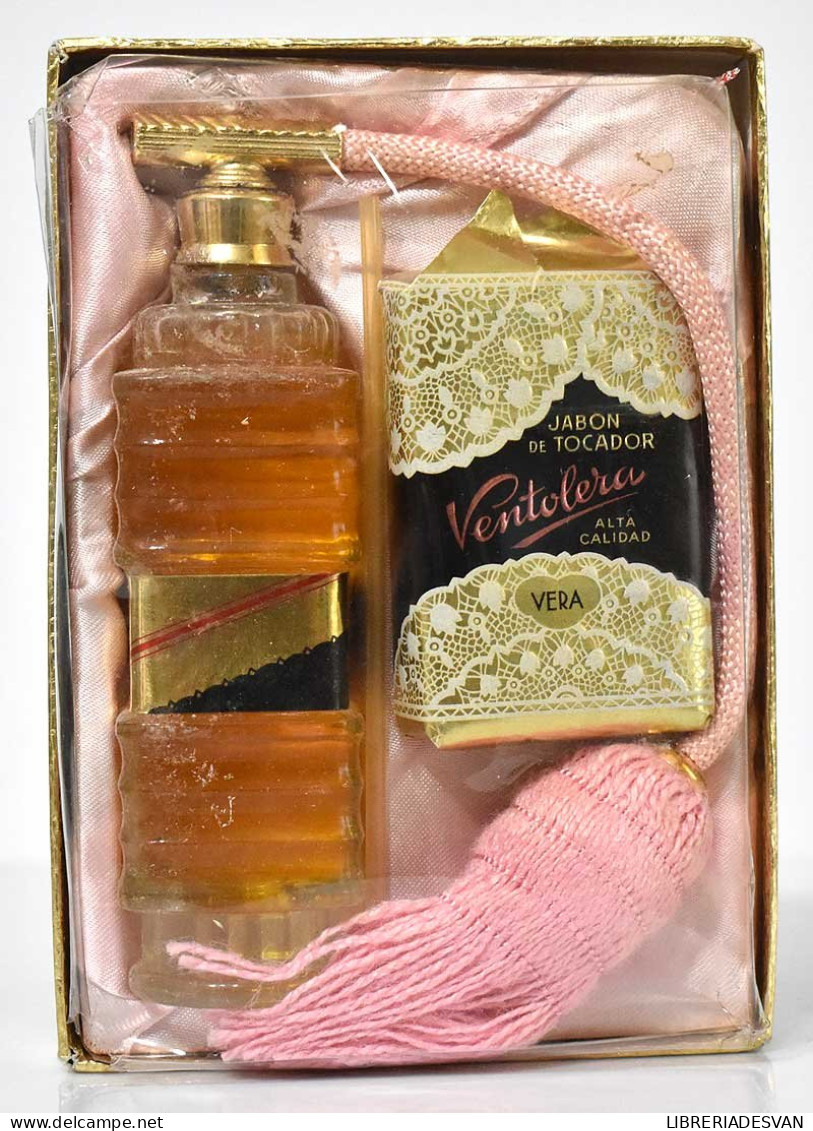 Caja Estuche Con Perfume Y Jabón De Tocador Ventolera De Vera - Ohne Zuordnung