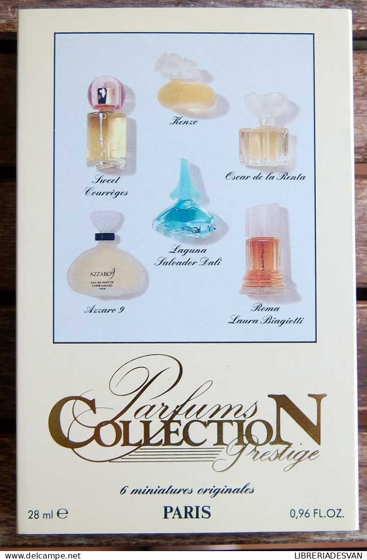 Estuche Con 6 Perfumes Miniatura Parfums Collection Prestige, Paris - Unclassified