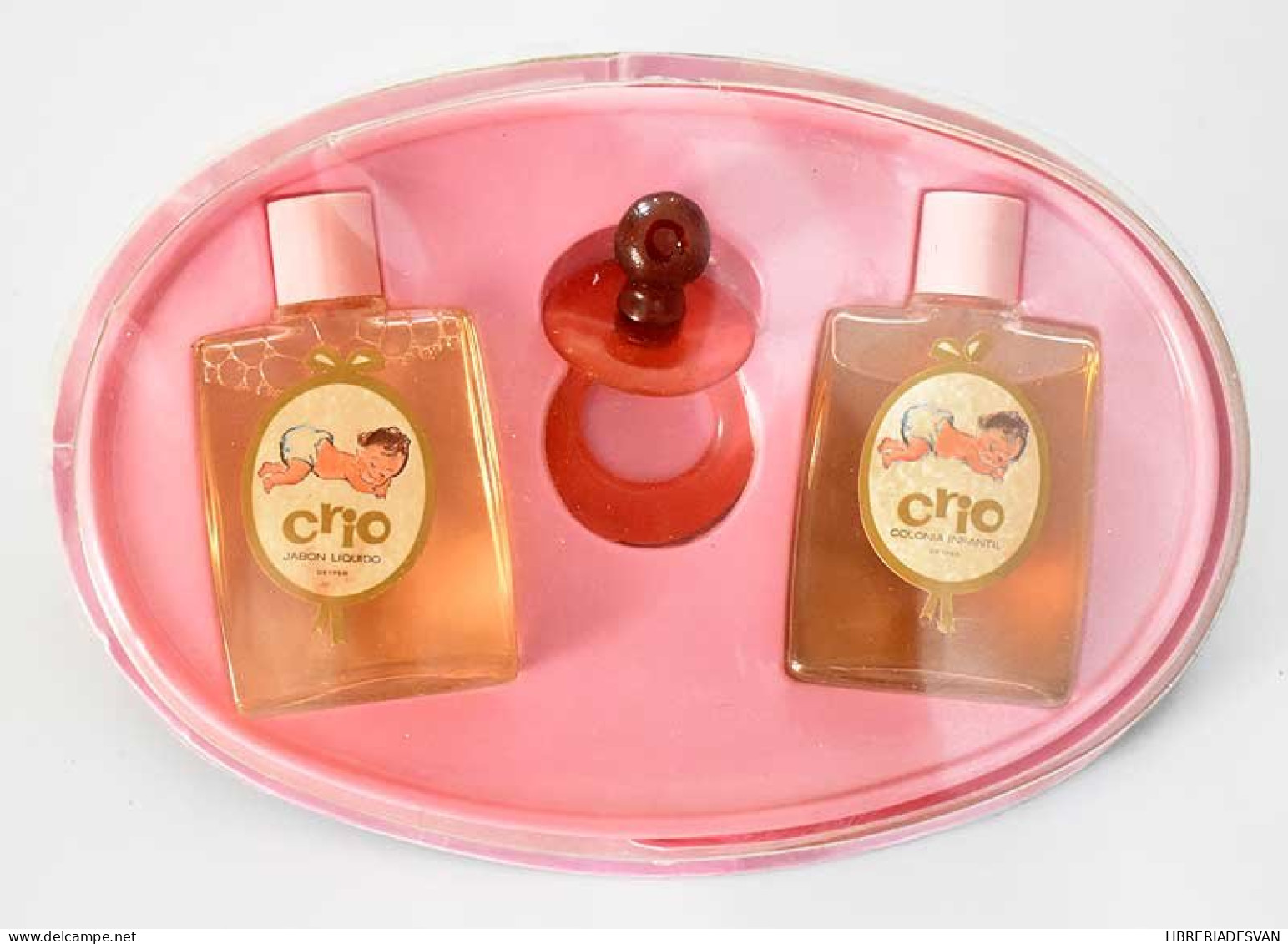 Crio. Set De Baño Para Bebe. Jabón Líquido + Colonia Infantil + Chupete - Zonder Classificatie