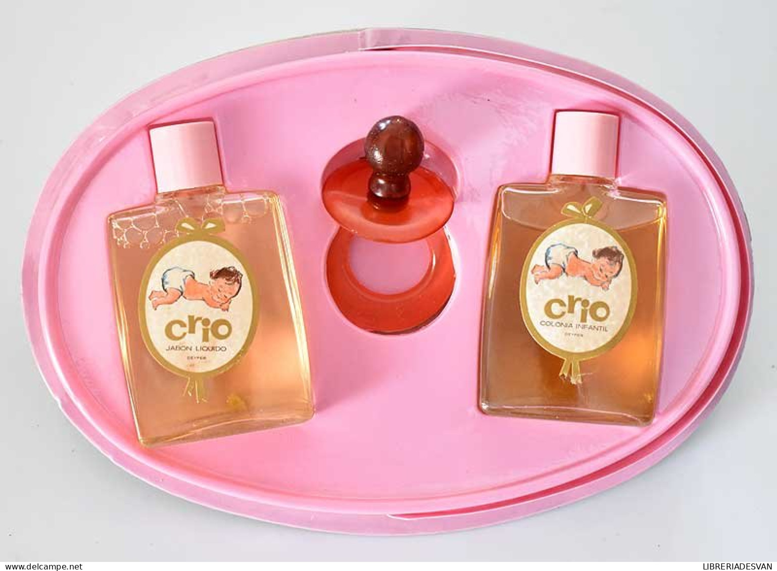 Crio. Set De Baño Para Bebe. Jabón Líquido + Colonia Infantil + Chupete - Sin Clasificación