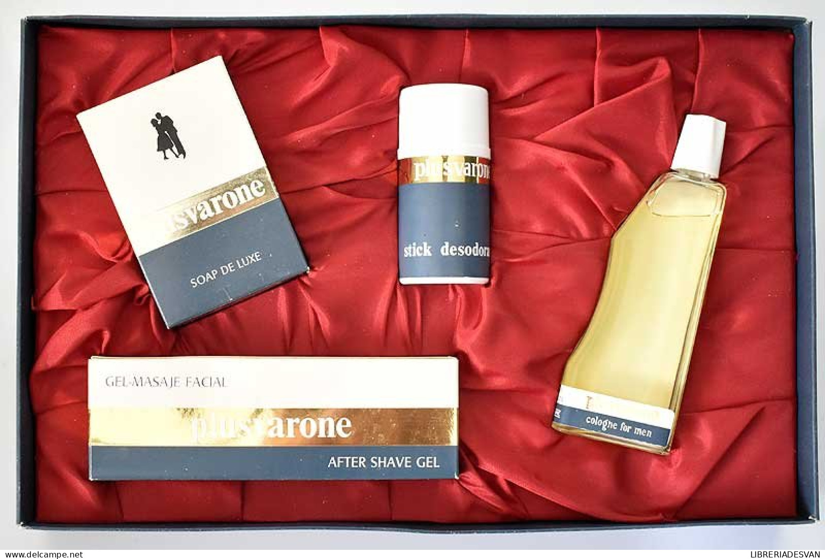 Estuche Para Hombre Plusvarone. Colonia, Desodorante, Jabón Y After Shave - Ohne Zuordnung