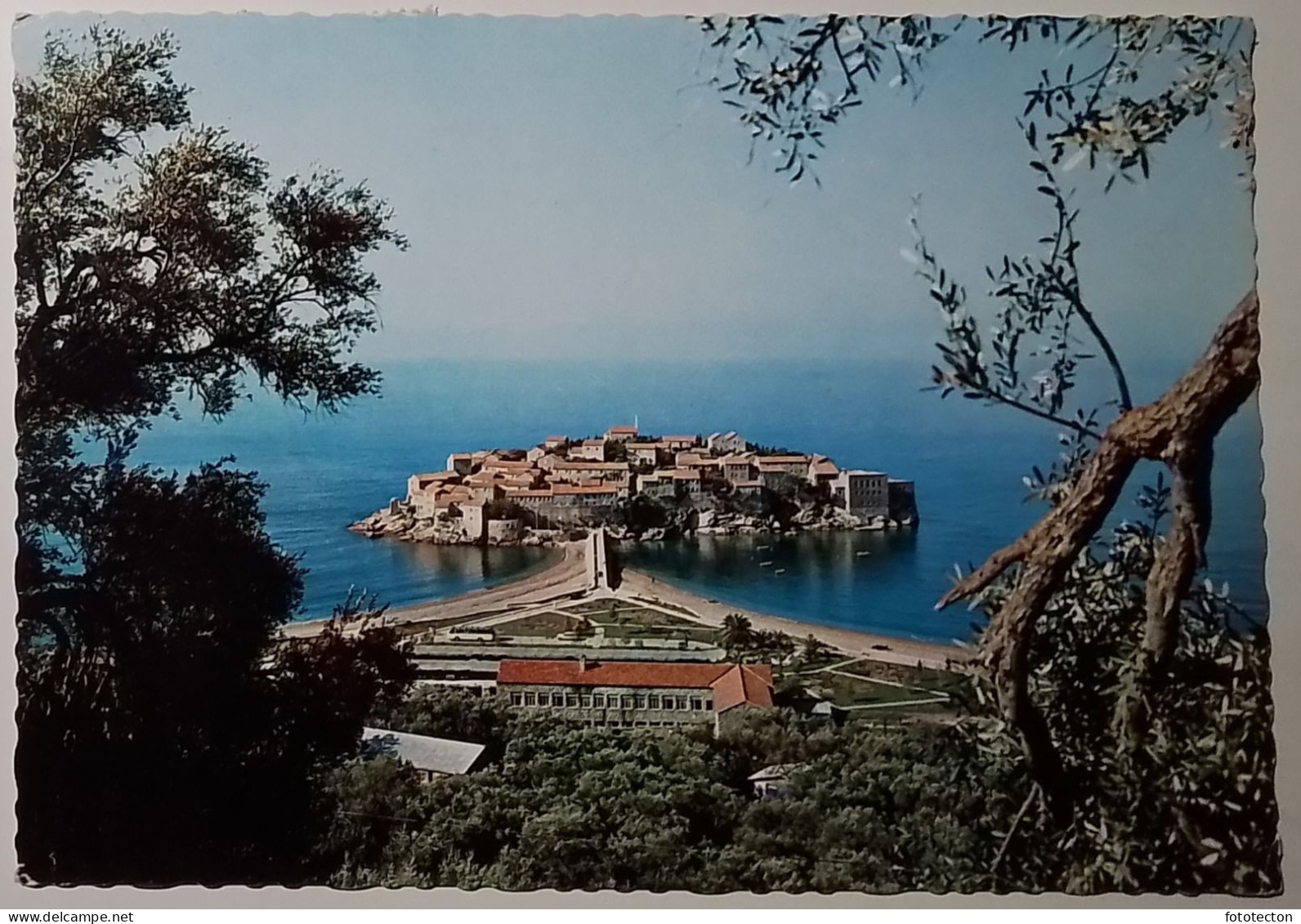 Yugoslavia - Montenegro, Crna Gora - Sveti Stefan, Свети Стефан - 1970 - Yougoslavie