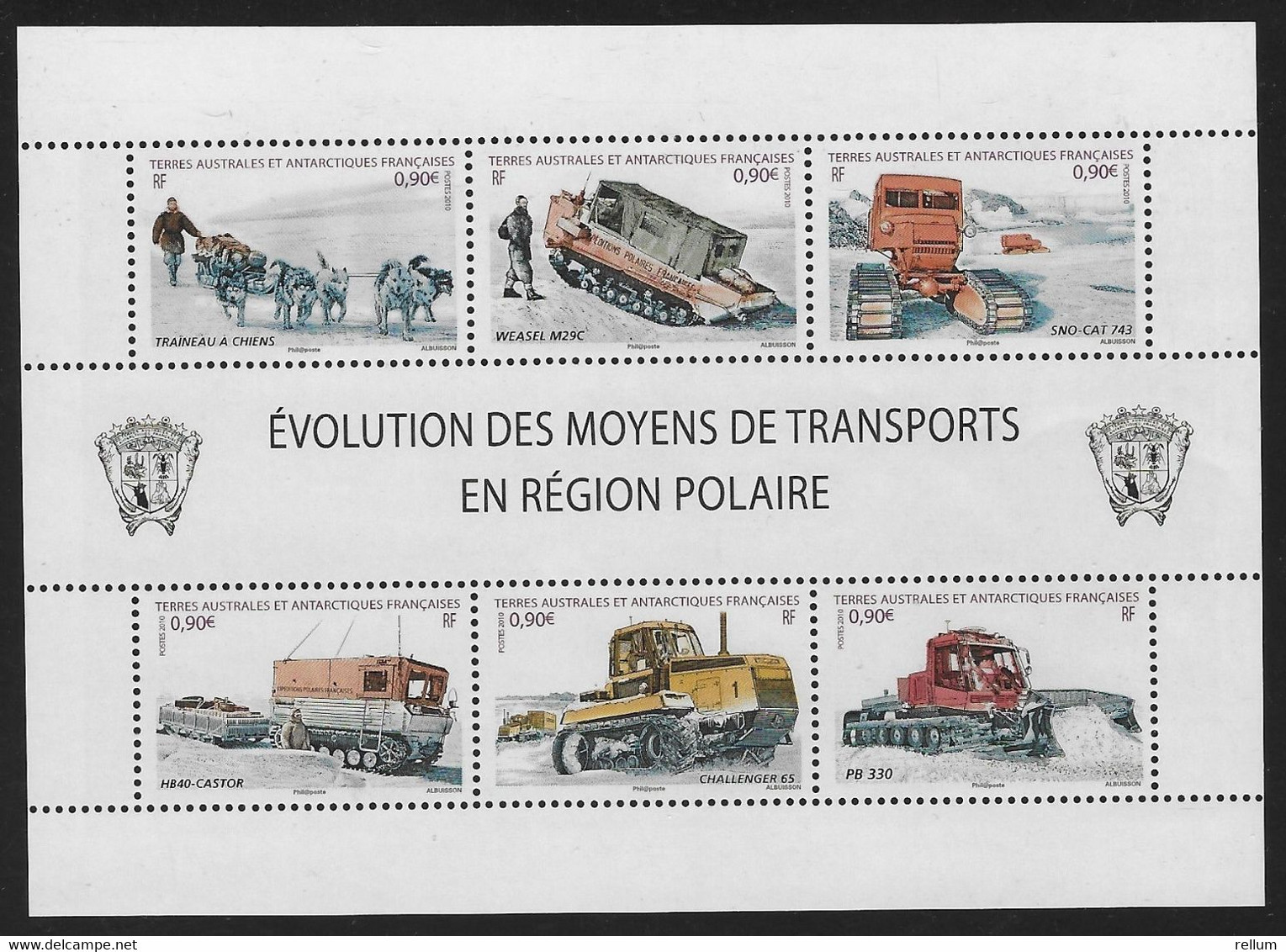 TAAF 2010 - Yvert Nr. 560/565 - Michel Nr. Block 23  ** - Unused Stamps