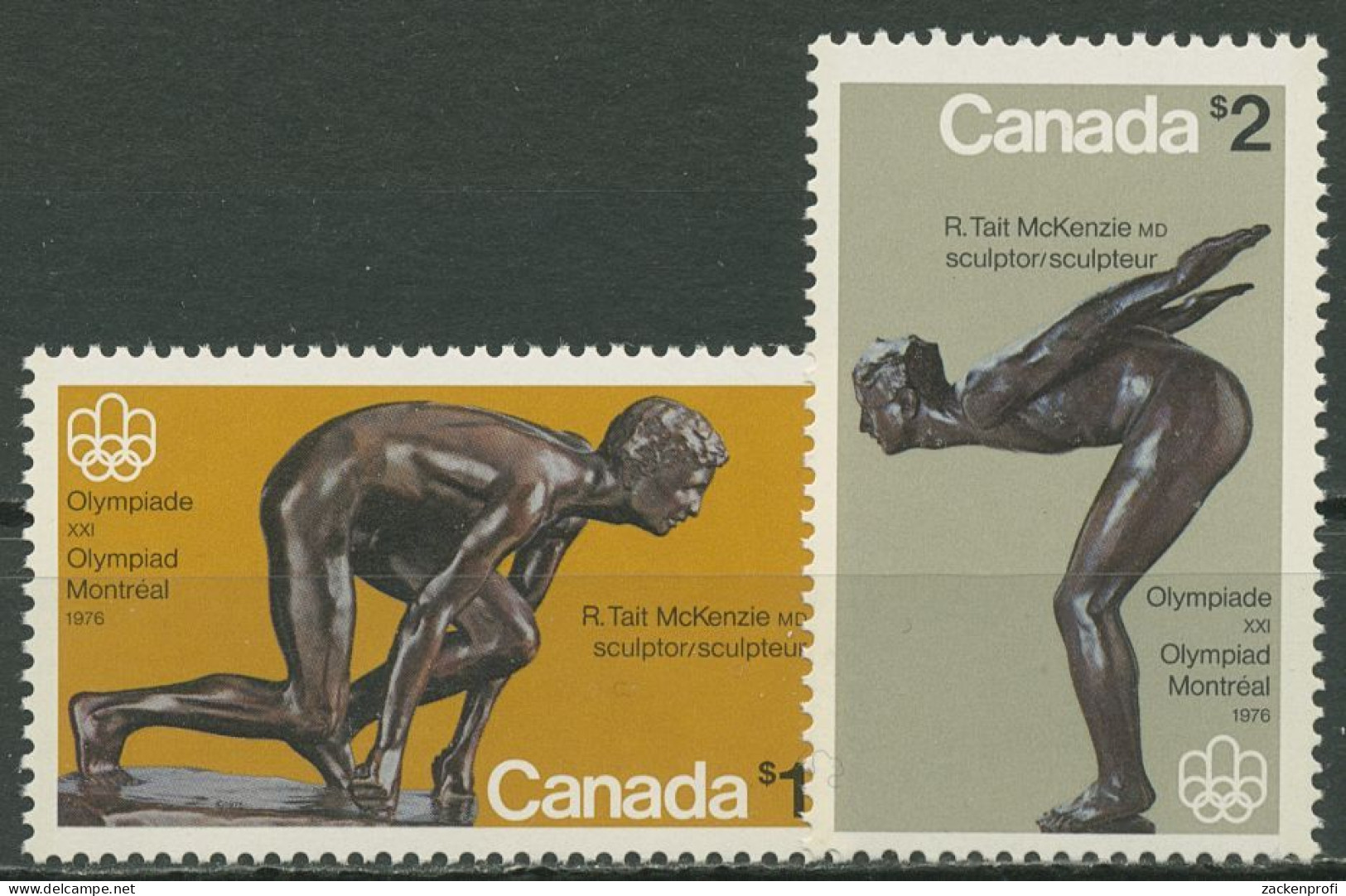 Kanada 1975 Olympiade Montreal 585/86 Postfrisch - Neufs