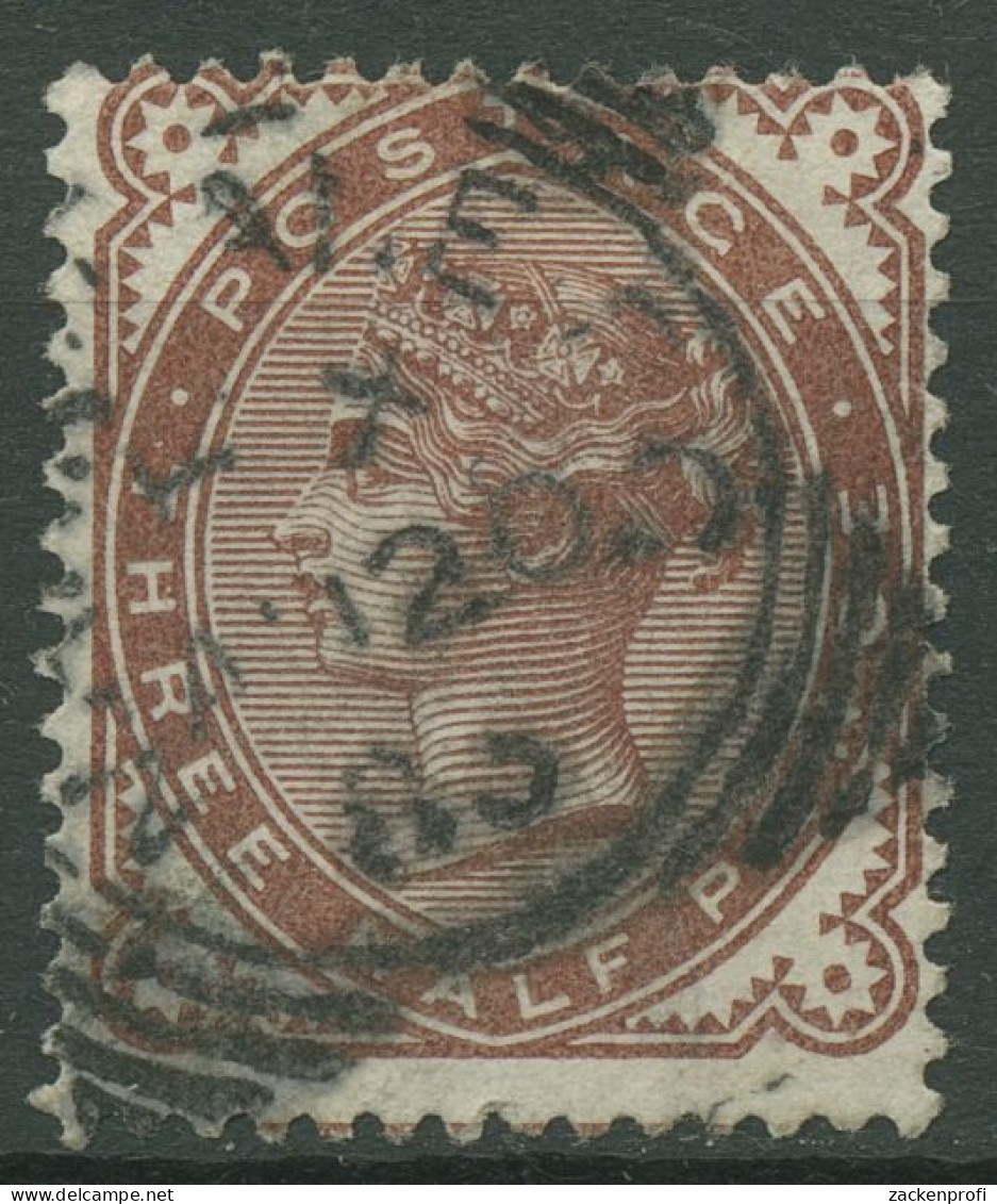 Großbritannien 1880 Königin Victoria 1 1/2 Pence, 57 Gestempelt - Oblitérés