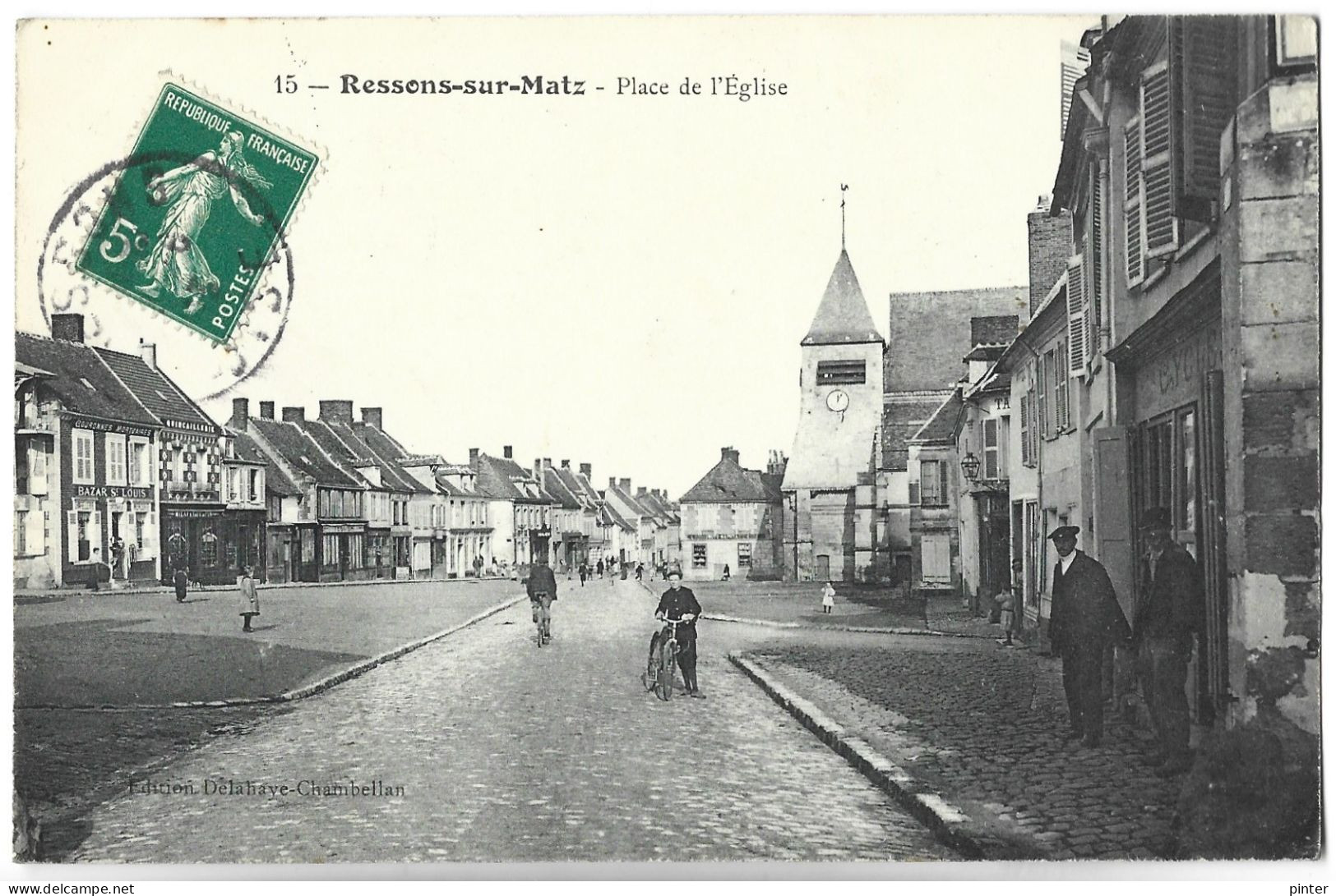 RESSONS SUR MATZ - Place De L'Eglise - Ressons Sur Matz