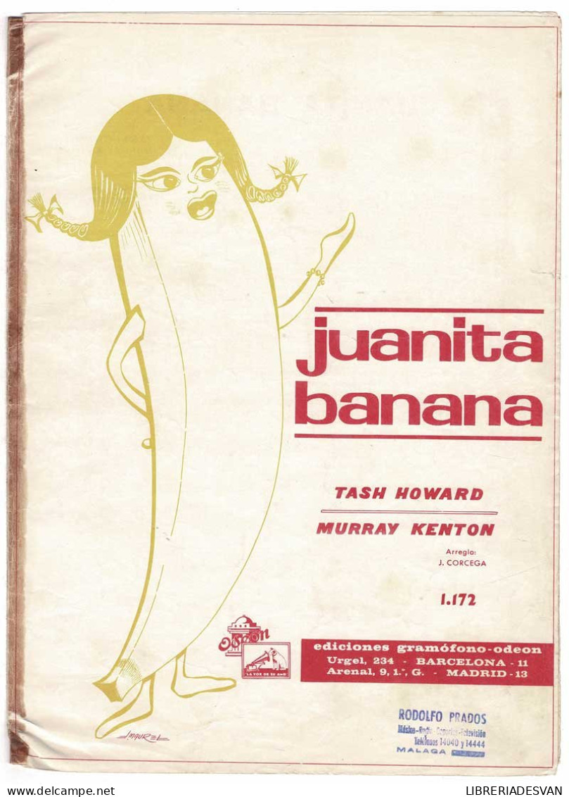 Cancionero Juanita Banana De Tash Howard Y Murray Kenton - Autres & Non Classés