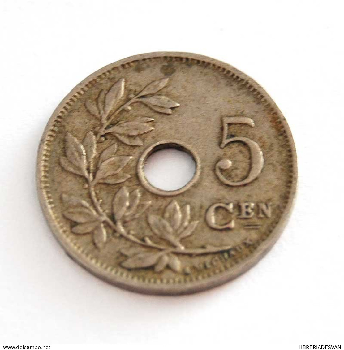 Moneda De Bégica 5 Cent De 1927 - Unclassified