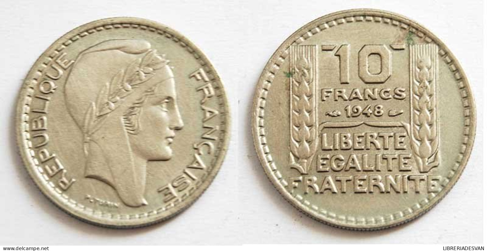 Moneda Francia 10 Francos 1948 - Non Classés