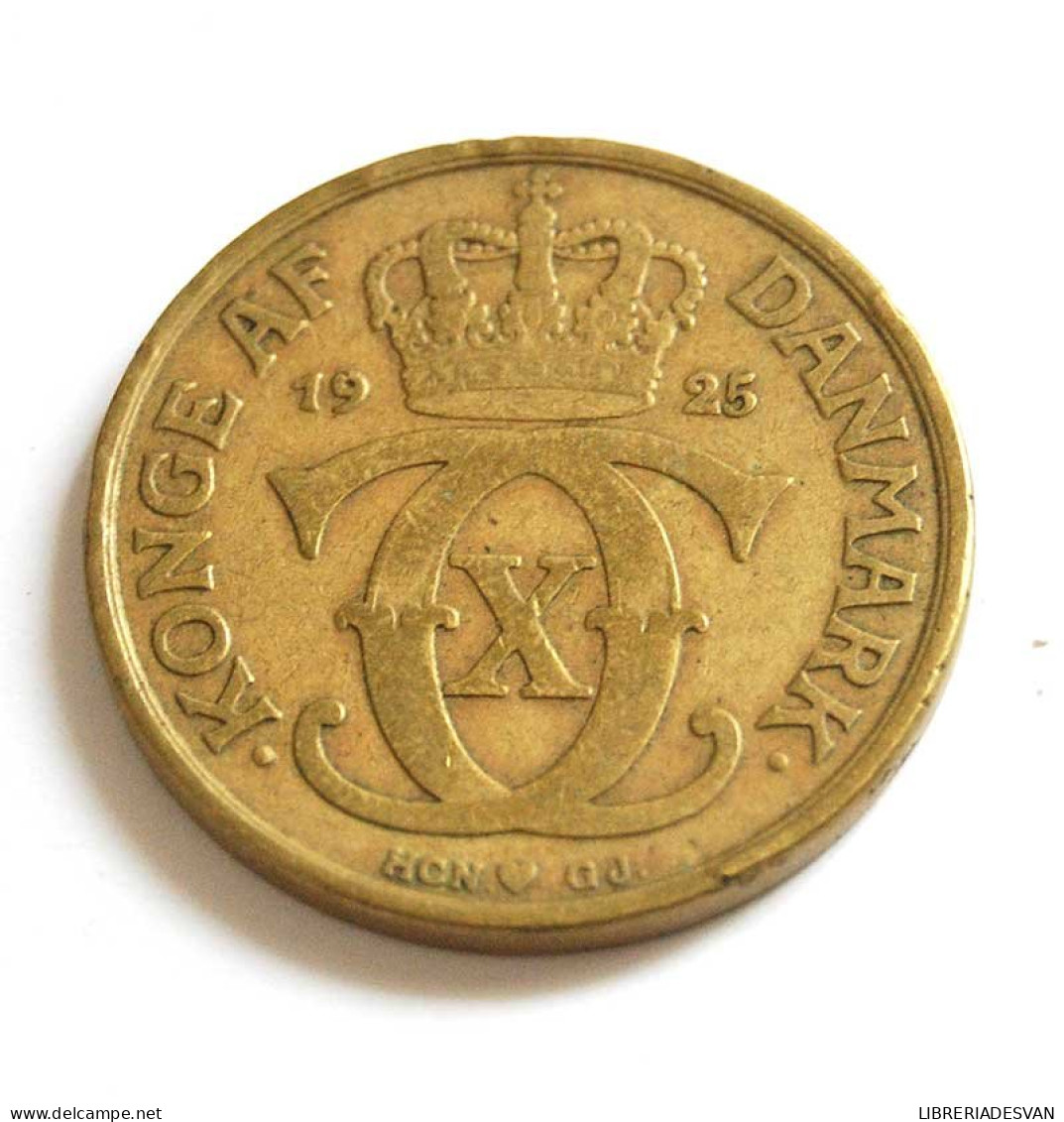 Moneda Dinamarca 2 Kroner 1925 - Unclassified