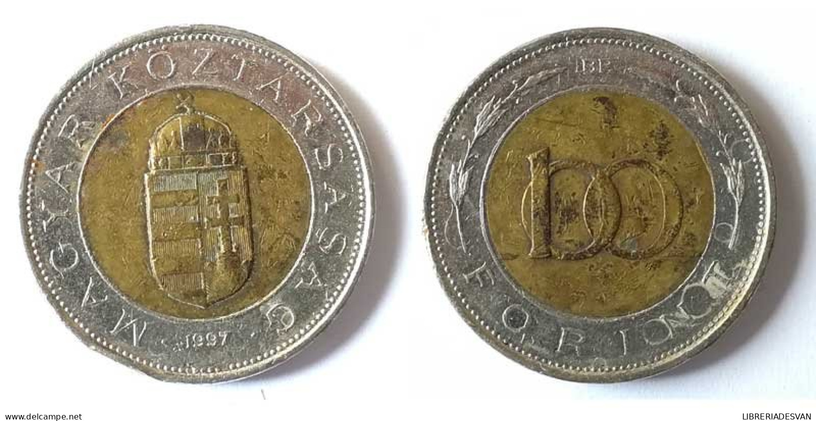 Moneda Hungría 100 Forint 1997 - Ohne Zuordnung